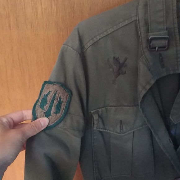 Size 2 French Connection army jacket - Picture 3 of 4